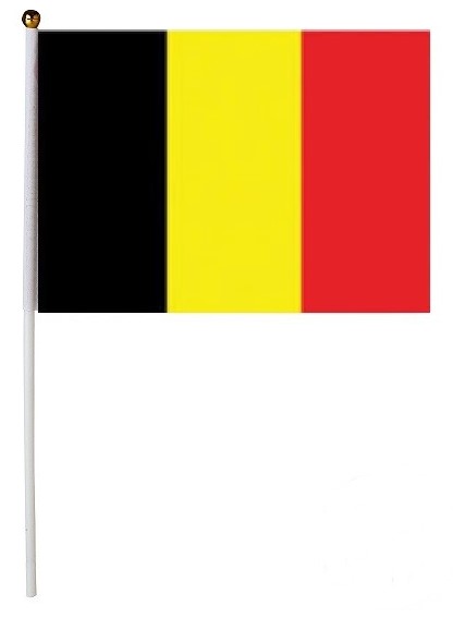 Petit drapeau belge Image